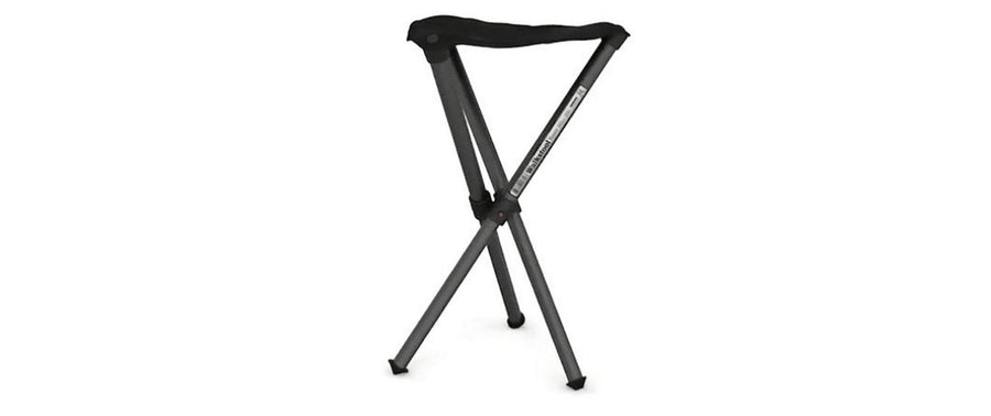 Walkstool Dreibeinhocker Basic 50 cm Schwarz/Grau
