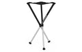 Walkstool Dreibeinhocker Aluminium Schwarz/Silber 75 cm Sport & Freizeit > Camping > Camping Zubehör Walkstool