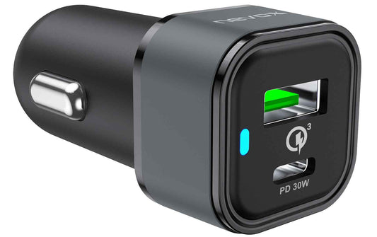 Nevox Autoladegerät Dual USB-C + USB-A 48W