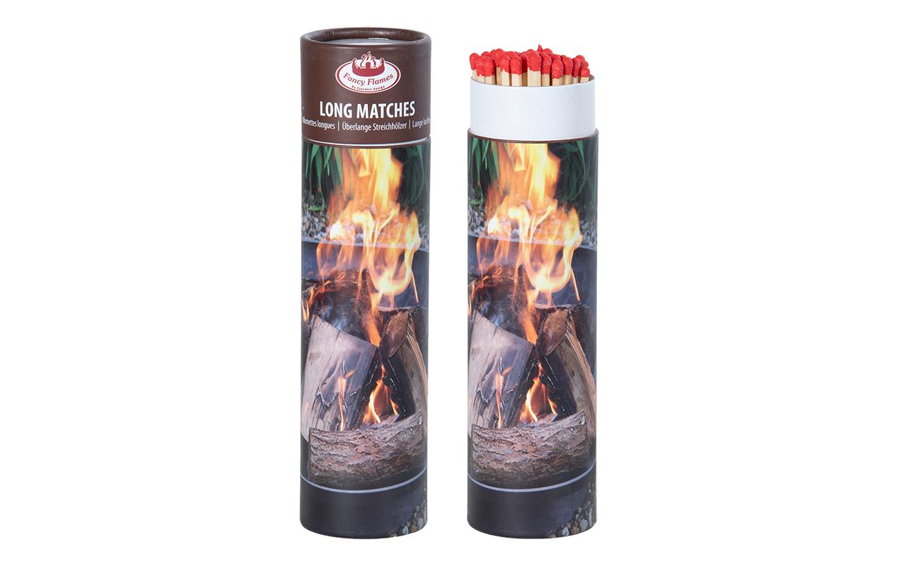 Feueranzünder lange Streichhölzer Holz 25,3 cm für sicheres Anzünden Grills & Feuerstellen Esschert Design