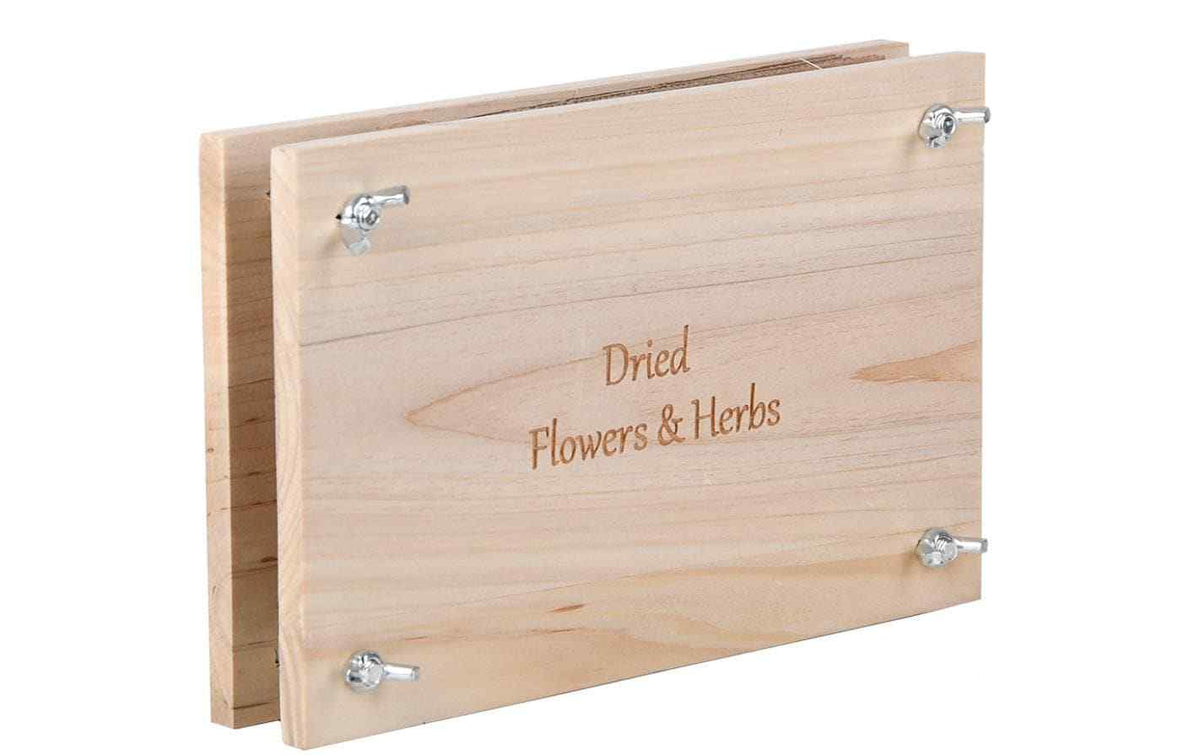 Esschert Design Blumen-und Kräuterpresse mit Schrauben