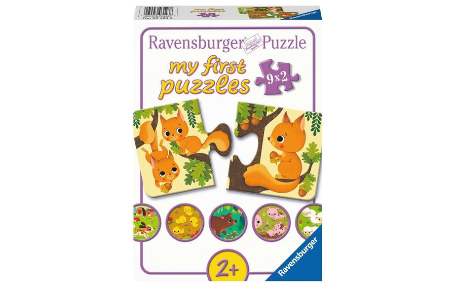 Ravensburger my first puzzles Tiere und ihre Kinder