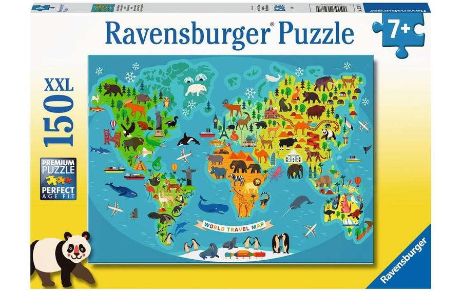 Ravensburger Tierische Weltkarte