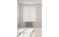 Casa Leon Tagvorhang mit Faltenband Wiola, 140 cm x 175 cm, Weiss