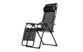 FIAM Relaxsessel Movida 129TX Klappstuhl Schwarz Metall Garteneinrichtung FIAM