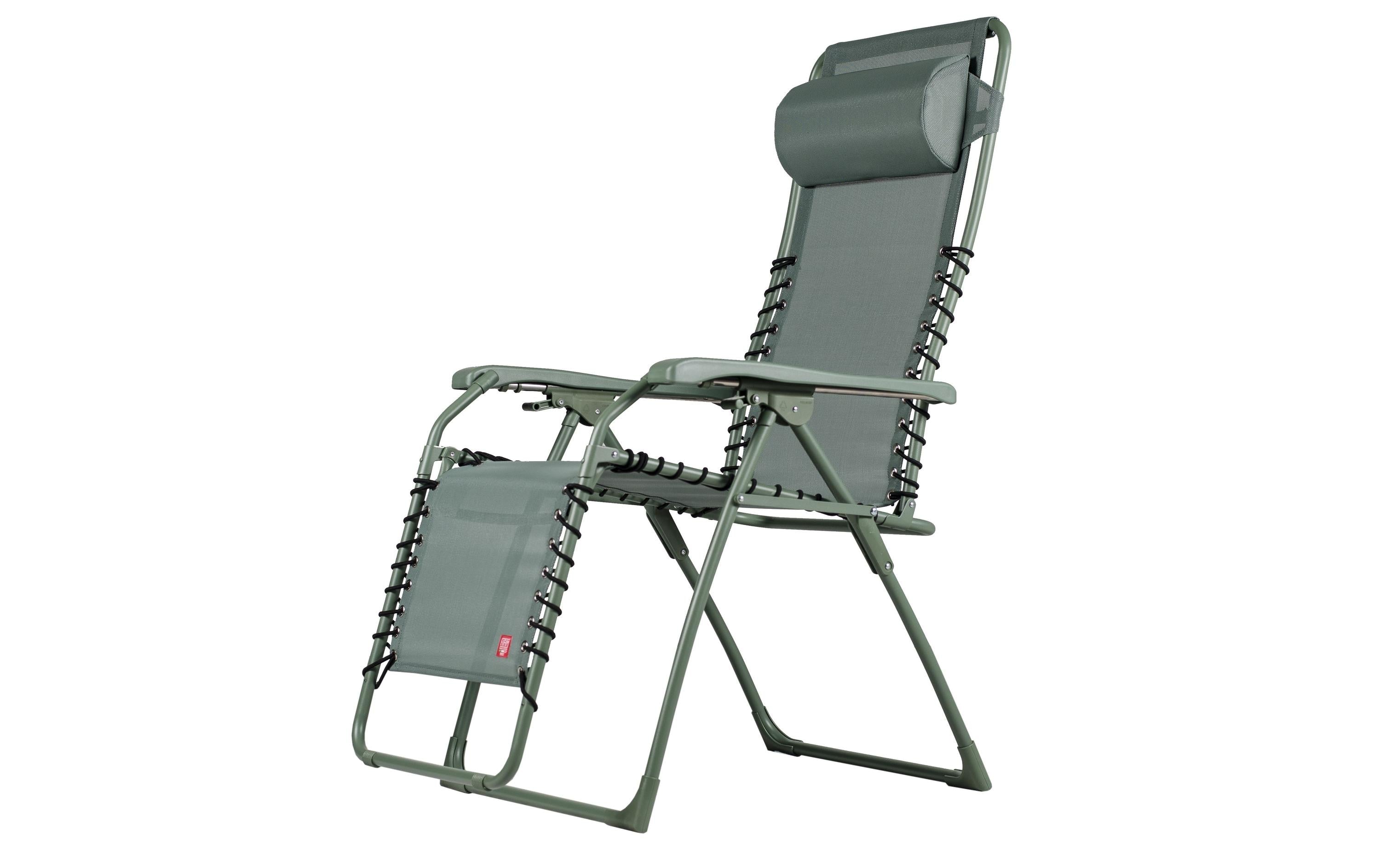 FIAM Relaxsessel Movida 129TX Klappbar Salbeigrün 66,5 cm Garteneinrichtung FIAM