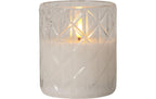 Star Trading LED Pillar Kerze Flamme Romb