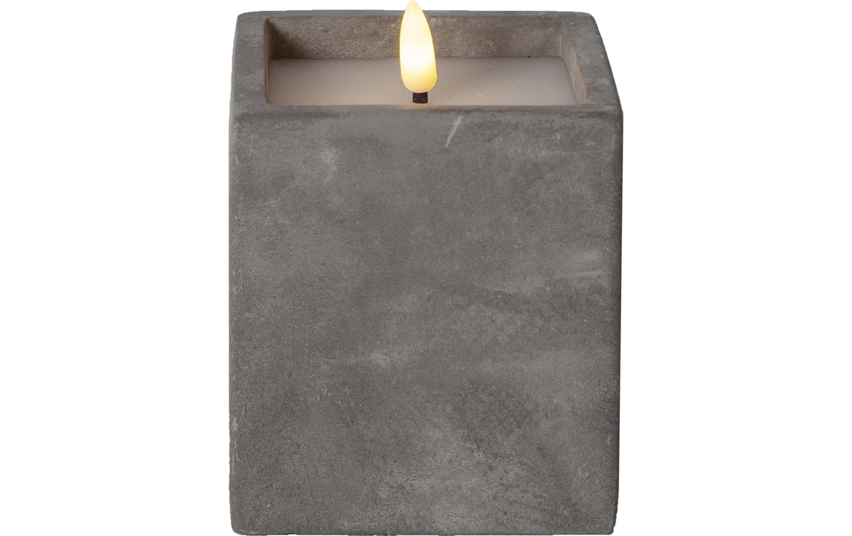 LED-Kerze Flamme Cem mit Timerfunktion von Star Trading