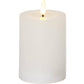 Star Trading LED-Kerze Pillar Flamme Flow, 17.5 cm, Rot
