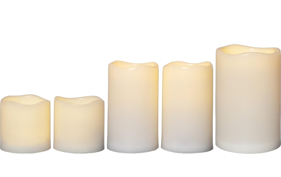LED Kerzen Paul 5er Set 0.03W IP20 Elfenbein