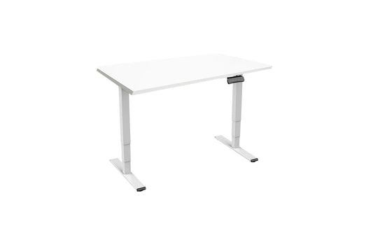 Contini Tisch höhenverstellbar weiss Tischplatte 2.0x0.9m, Gestell