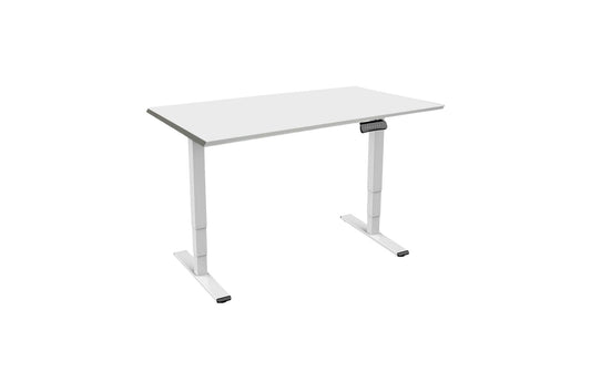 Contini Tisch höhenverstellbar grau Tischplatte 1.8x0.8m, Gestell
