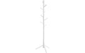 VASAGLE Garderobenständer mit 8 Haken 175 cm, Weiss