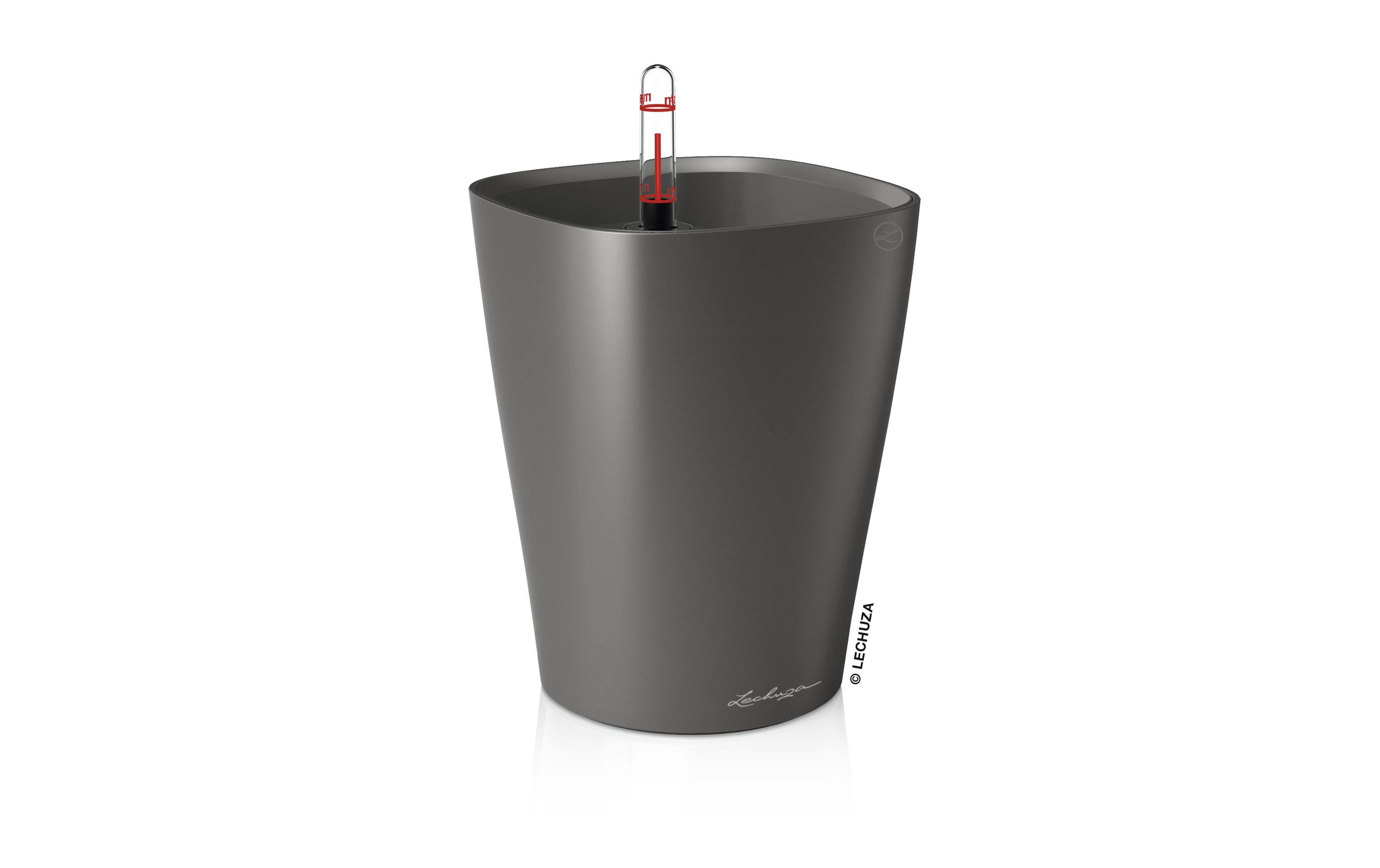 Lechuza Deltini Premium Komplettset, anthrazit metallic