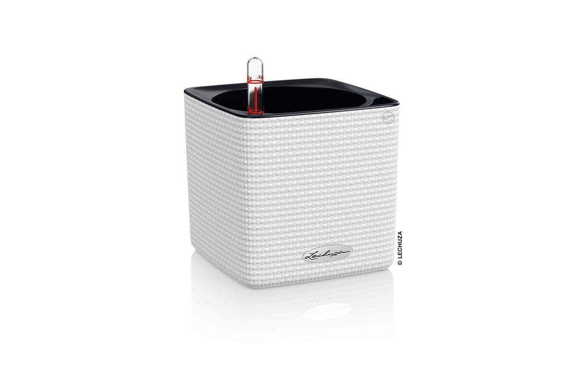Lechuza Blumentopf Cube Color 14 Weiss