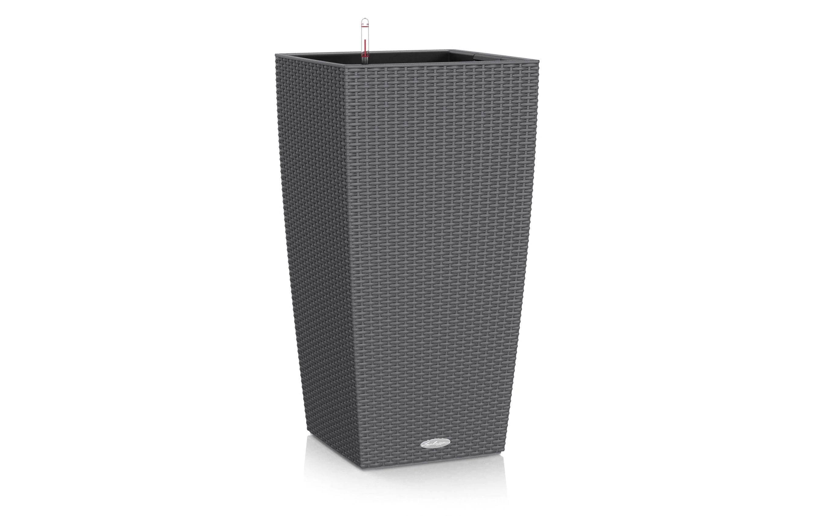 Lechuza Blumentopf Cubico Cottage 40 Anthrazit