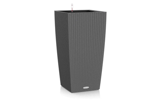 Lechuza Blumentopf Cubico Cottage 40 Anthrazit