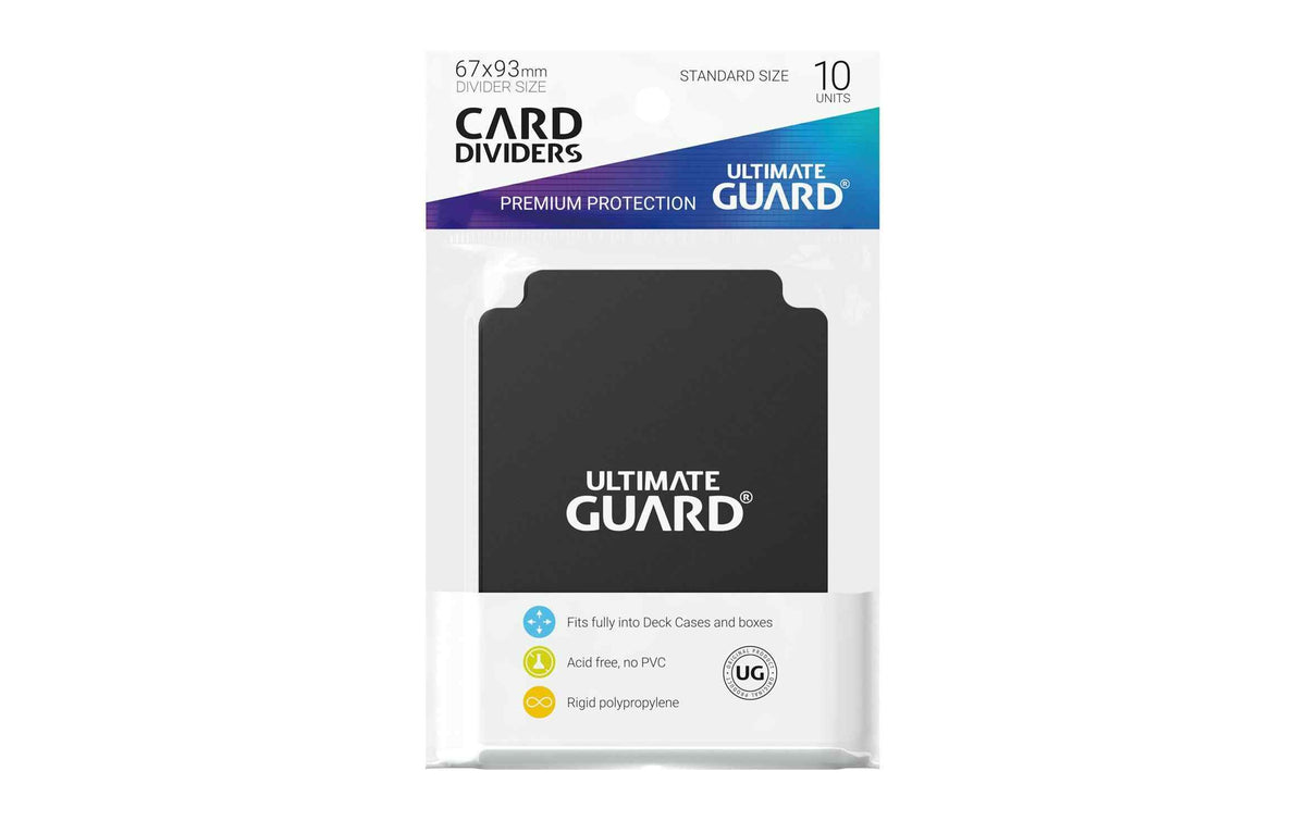 Ultimate Guard Kartentrenner Standardgrösse Schwarz 10