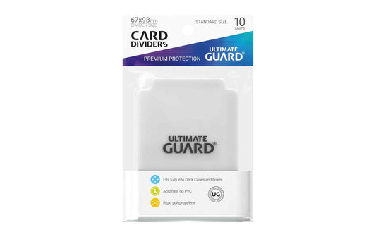 Ultimate Guard Kartentrenner Standardgrösse Transparent 10