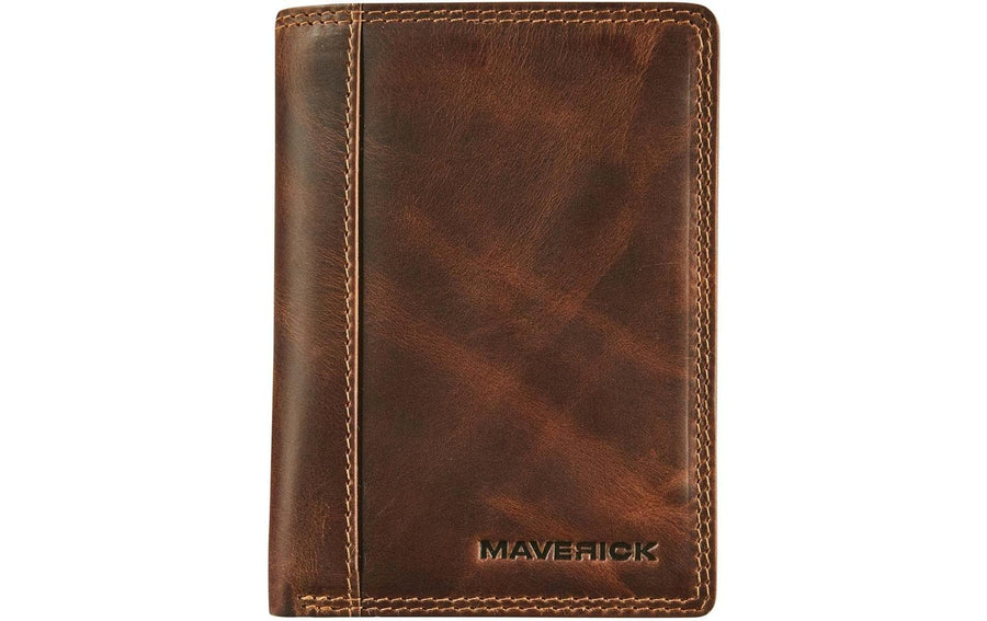 Maverick Portemonnaie Original Compact 9 x 12.3 cm, Braun