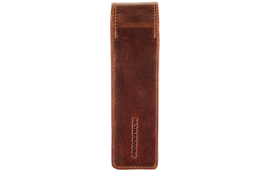 Maverick Etui Original für 2 Schreibgeräte 4 x 15 cm, Braun