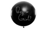 Partydeco Luftballon Boy or Girl – Junge Blau gefüllt, Ø 1 m, 1 Stk