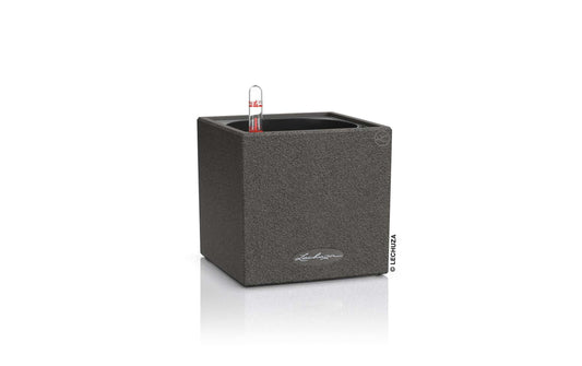 Lechuza Blumentopf CANTO Stone 14 Schwarz