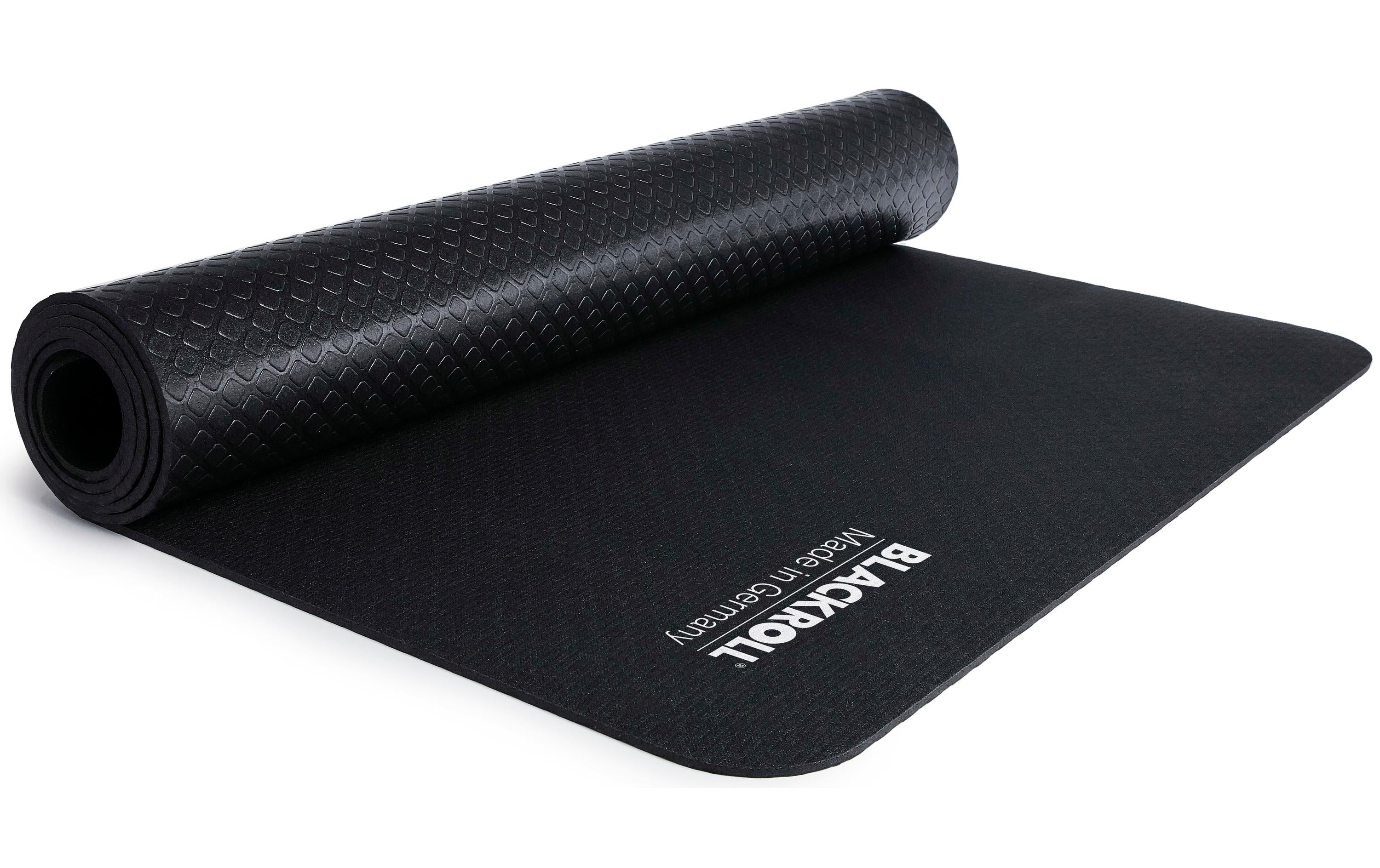 BLACKROLL Gymnastik Matte TPE Schwarz 180x60 cm Sport & Freizeit > Fitness > Zubehör BLACKROLL