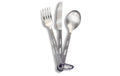 Optimus Titan Besteckset Titan Silber leicht und robust Sport & Freizeit > Freizeit > Zubehör Optimus