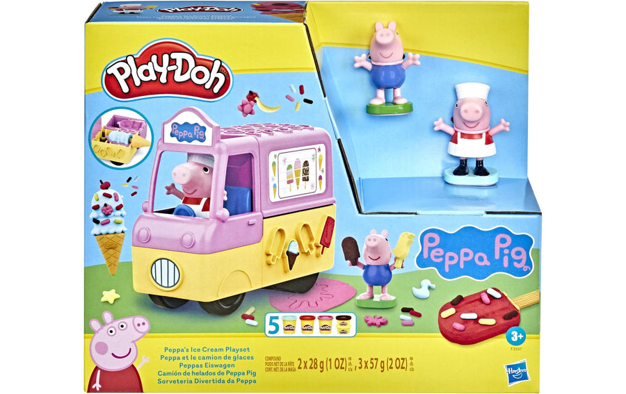 Play-Doh Knetspielzeug Peppa`s Ice Cream Playset