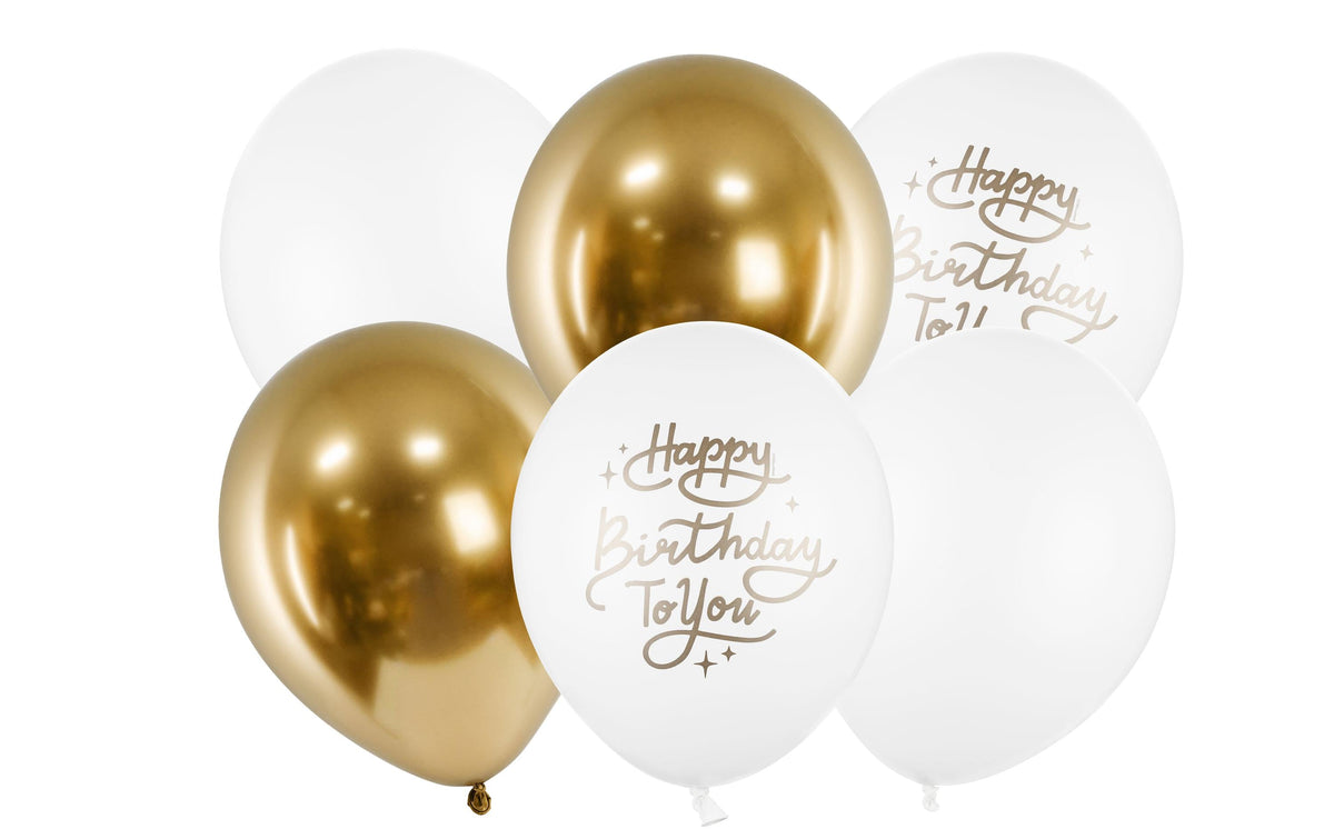 Partydeco Ballons Happy Birthday to you