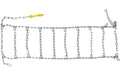 AL-KO Stahlschneekette zu Snowline 700 E, 15 x 6-5 bis 15 x 8-6