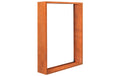 Innovesta Kaminholzregal Corten rostbraun 144x35x180 cm Garteneinrichtung Innovesta