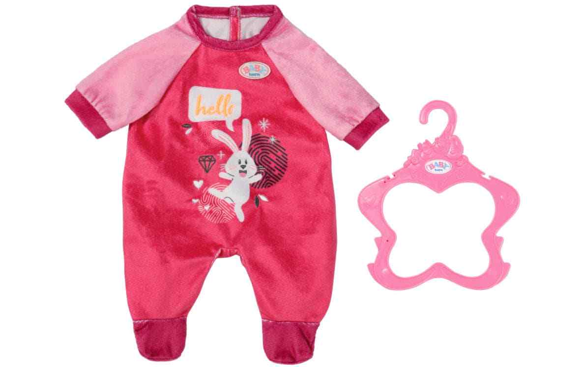 Baby Born Puppenkleidung Strampler Pink 43 cm
