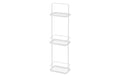 Yamazaki Badregal Tower weiss Weiss Metall, Grundmaterial: Metall
