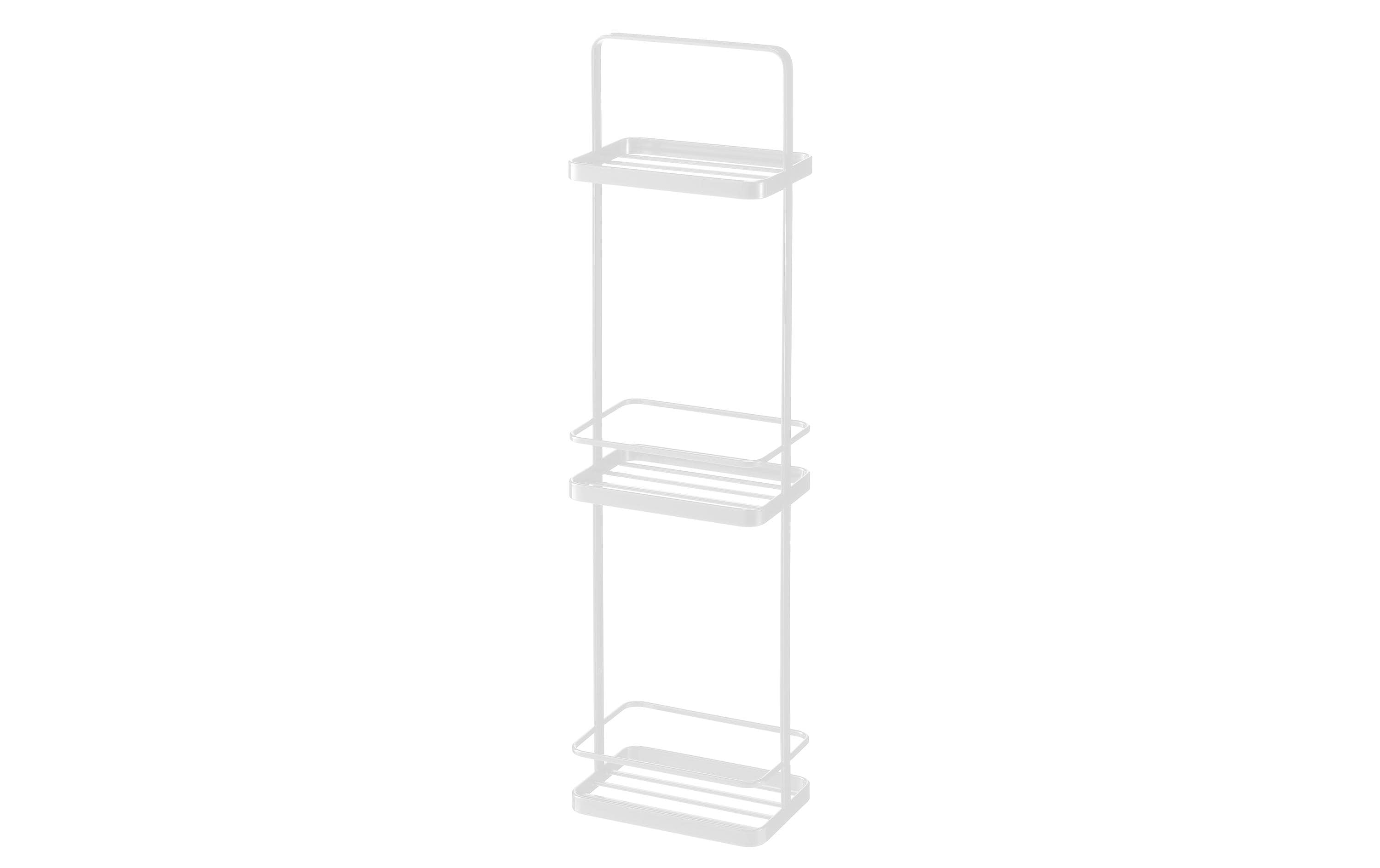 Yamazaki Badregal Tower weiss Weiss Metall, Grundmaterial: Metall