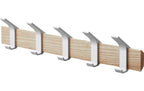 Yamazaki Wandgarderobe Rin Silber/Braun