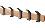 Yamazaki Wandgarderobe Rin Schwarz/Braun