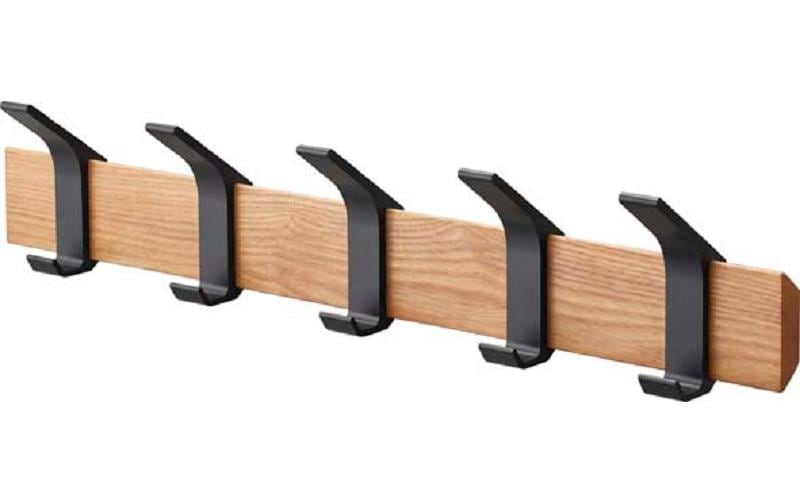 Yamazaki Wandgarderobe Rin Schwarz/Braun