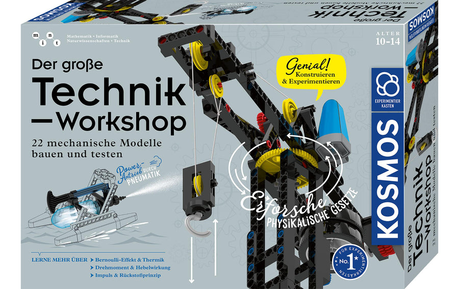Kosmos Experimentierkasten Der grosse Technik-Workshop