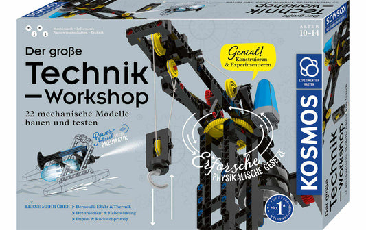 Kosmos Experimentierkasten Der grosse Technik-Workshop