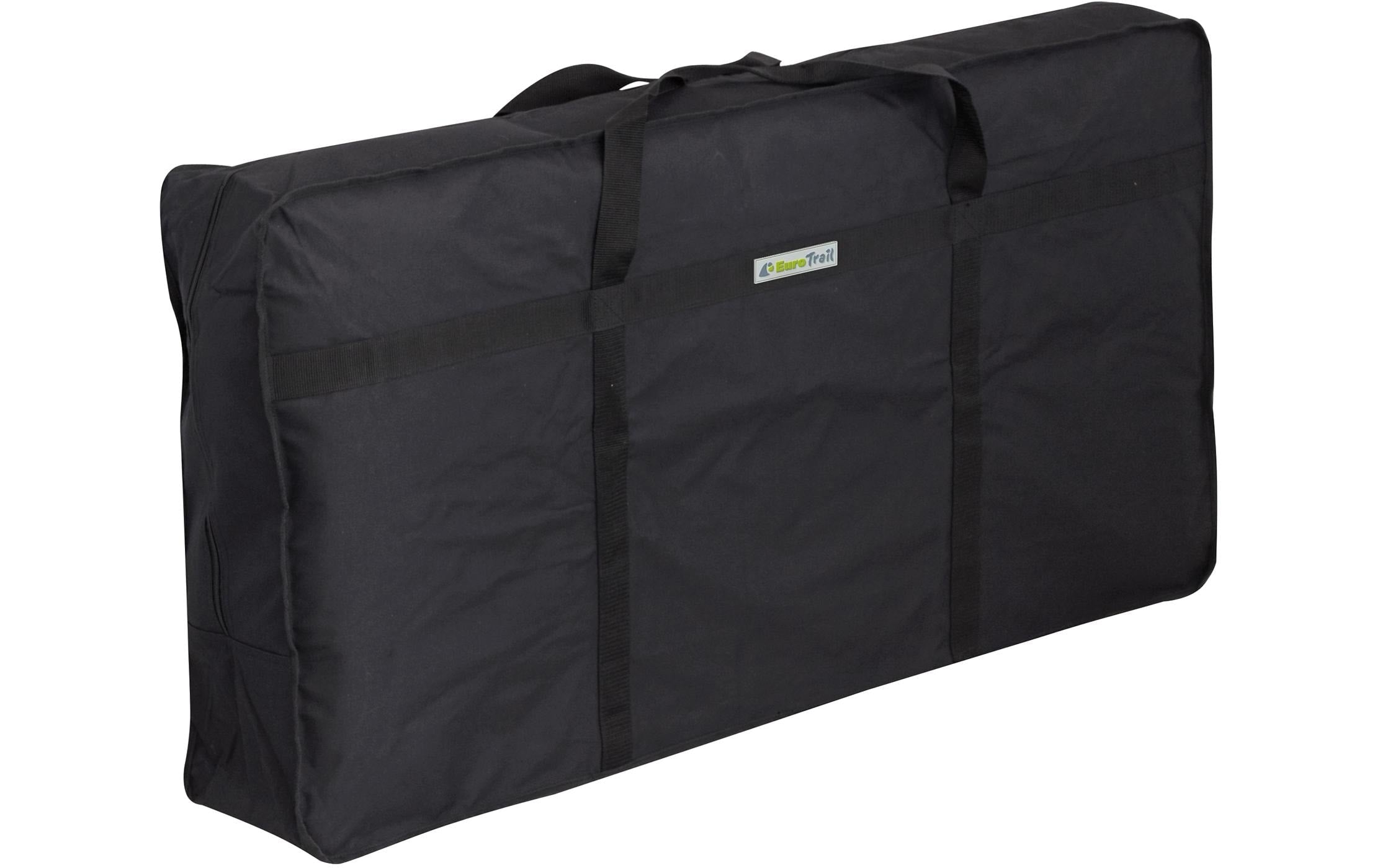 Eurotrail Tasche Schwarz aus robustem Polyester für Stühle 80x30x30cm Sport & Freizeit > Camping > Camping Zubehör Eurotrail