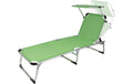 Pebble Beach Liegestuhl klappbar Lime Green 57 cm Garteneinrichtung Eurotrail