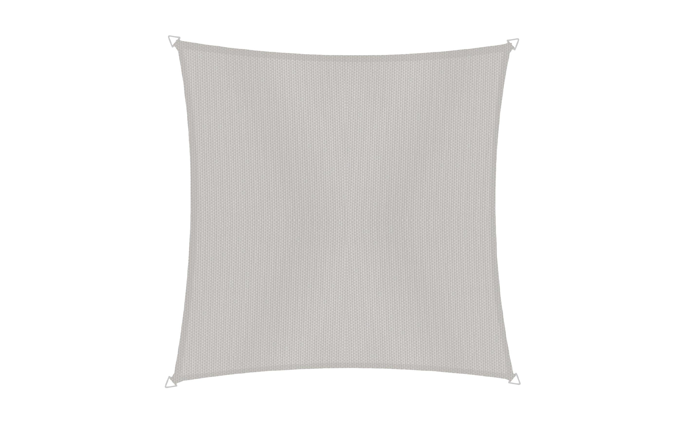 Sonnensegel Quadrat 3x3m grau UV-Schutz 50+ Garteneinrichtung Windhager
