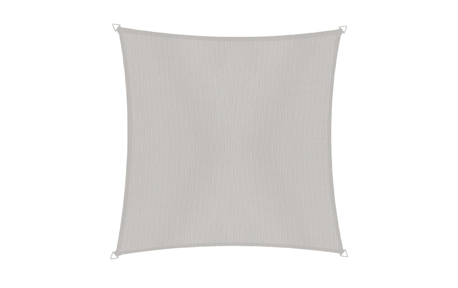 Sonnensegel Quadrat 3x3m grau UV-Schutz 50+ Garteneinrichtung Windhager