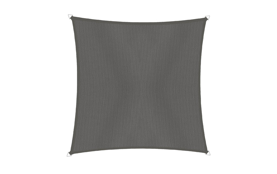 Sonnensegel Quadrat 3x3m anthrazit UV-Schutz 50+ Garteneinrichtung Windhager