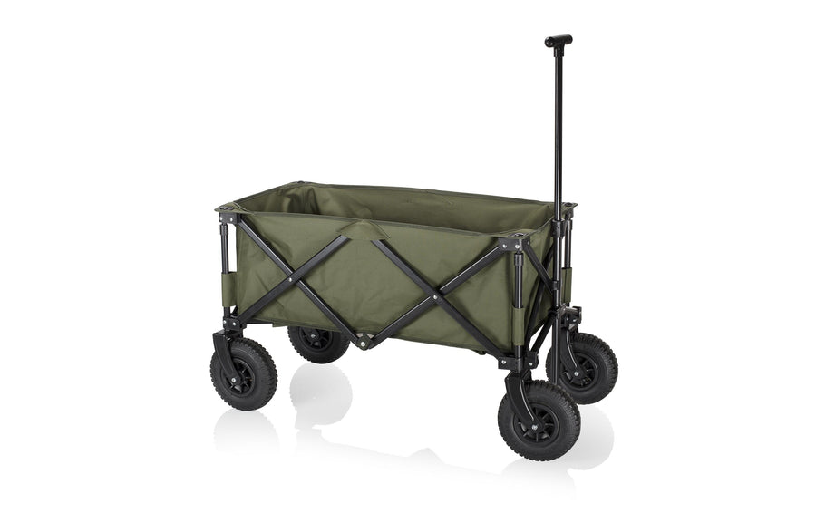 Campart Leiterwagen Faltbarer Trolley mit Luftreifen