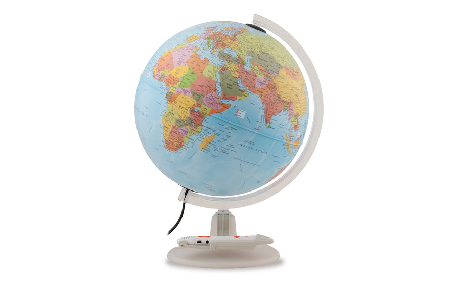 Tecnodidattica Leuchtglobus interaktiv Parlamondo 30 cm -FR-