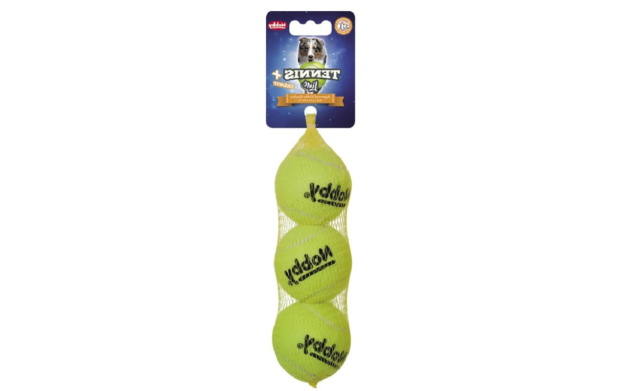 Nobby Hunde-Spielzeug Tennisball, Gelb