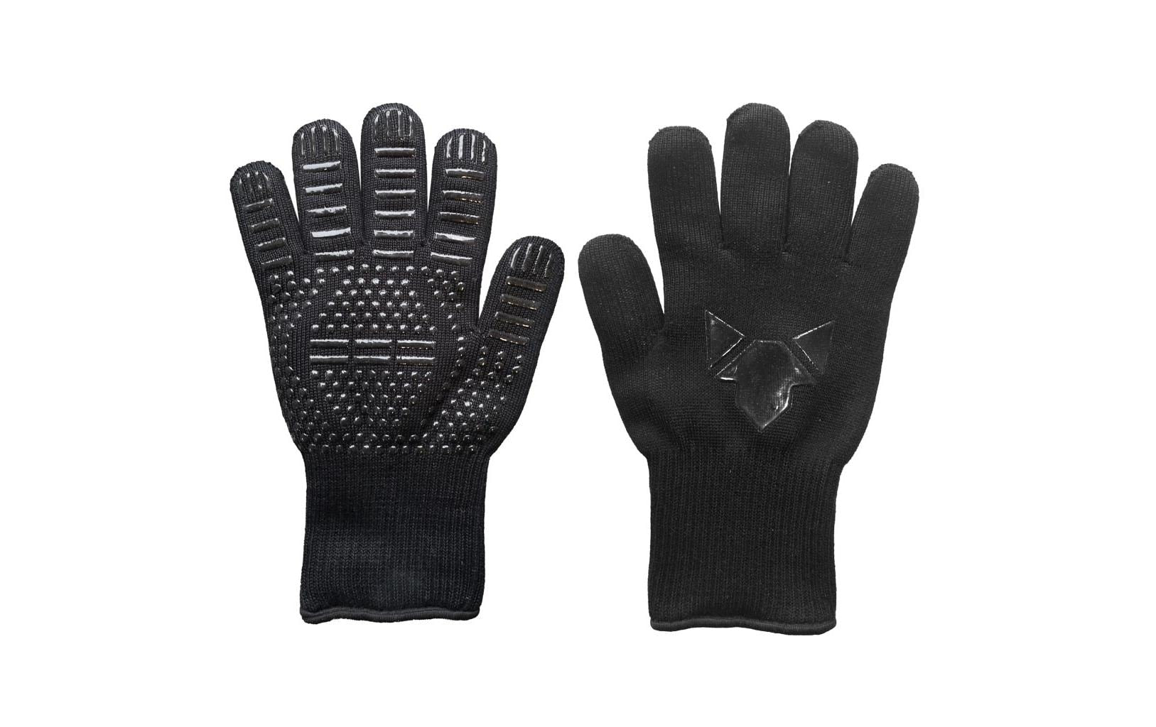 Fennek Grillhandschuhe Schwarz Aramid Silikon Universalgröße Grills & Feuerstellen Fennek Grill
